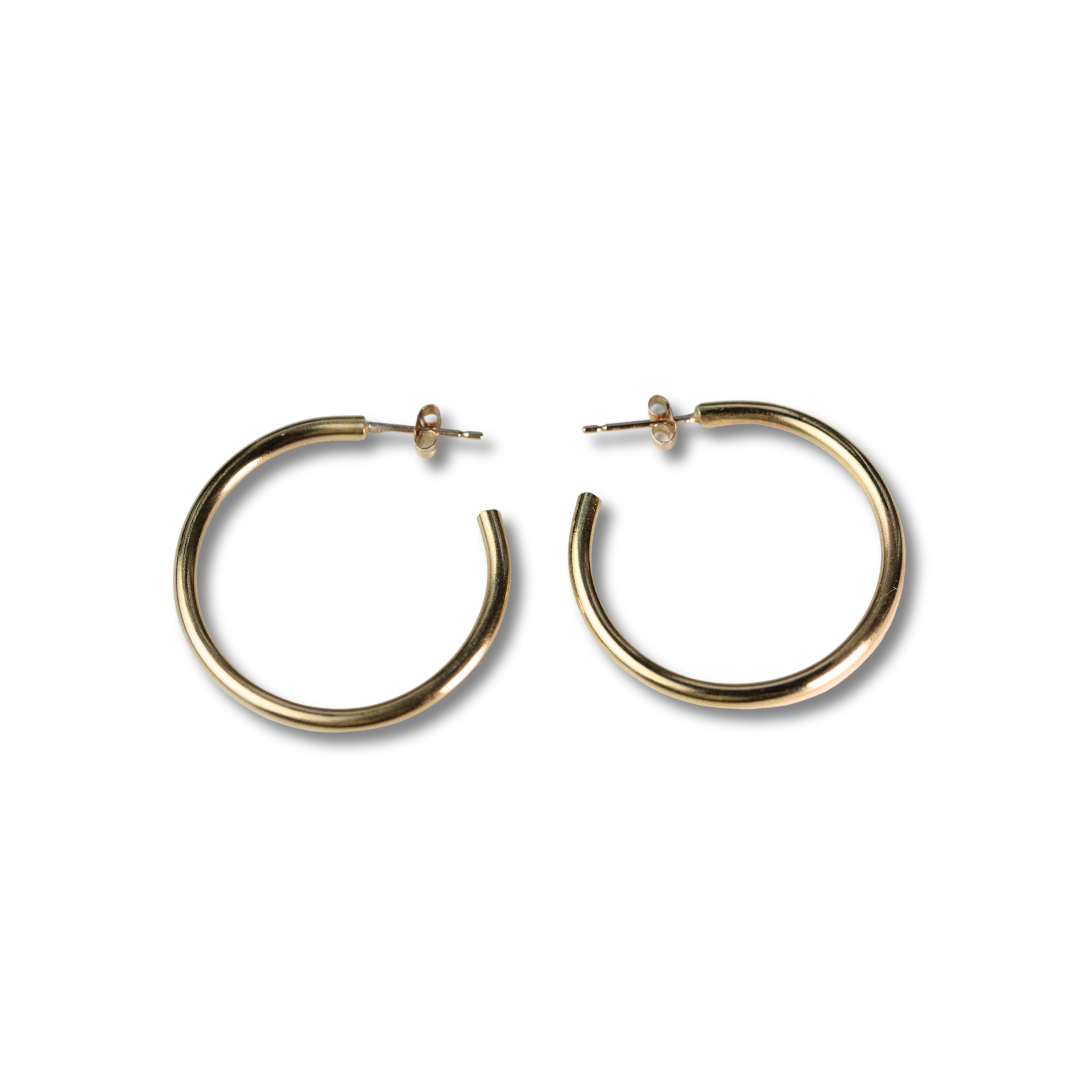 The Sara hoops by MeganCollinsJewellery, inspired by the symbolism of the circle which has represented eternity since ancient times.