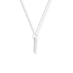 Geometric line Ray necklace by Megan Collins Jewellery