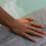 The petite Lea ring designed by MeganCollinsJewellery is an understated ring that embodies the power in every woman's spirit.