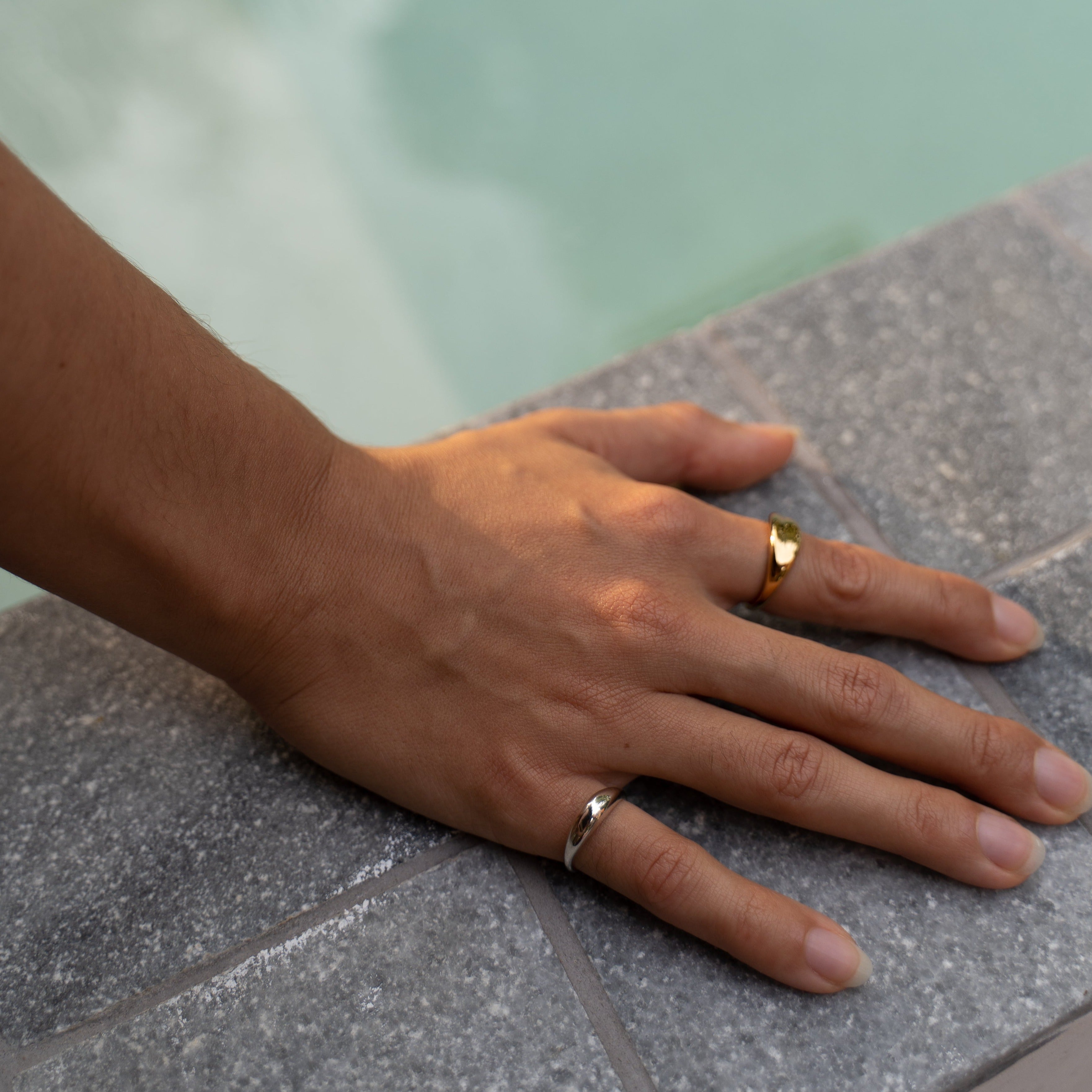 The petite Lea ring designed by MeganCollinsJewellery is an understated ring that embodies the power in every woman's spirit.