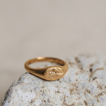 Designed by Megan Collins, the Unity Signet ring is a reminder to create balance between your role within your community and your own flavour of individuality.