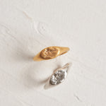 Designed by Megan Collins, the Unity Signet ring is a reminder to create balance between your role within your community and your own flavour of individuality.