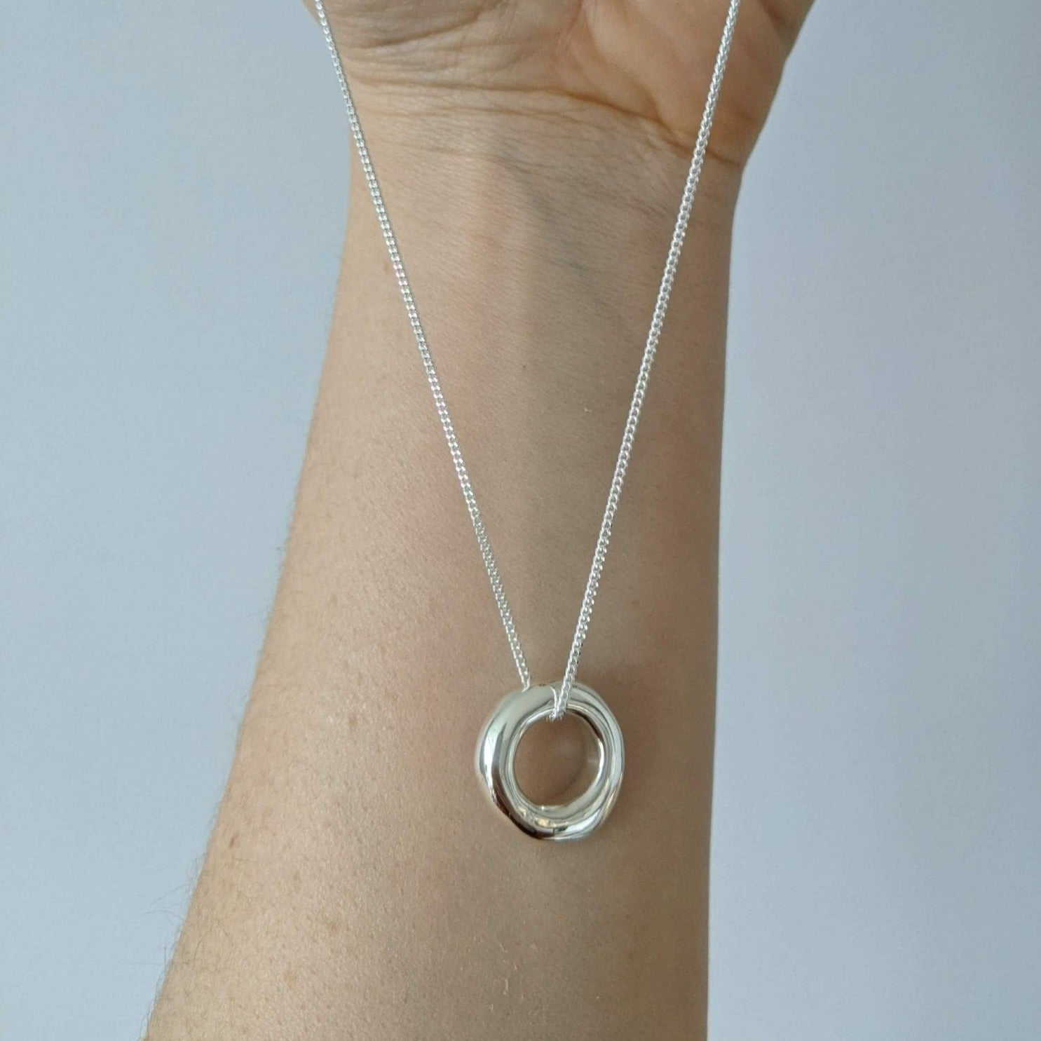 Introducing you to the bestseller, the Eloise necklace designed and created by MeganCollinsJewellery. Subtly combing Scandinavian geometric minimalism with a hint of the organic.