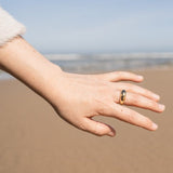 Unleash your inner strength with the Juliette ring by Megan Collins Jewellery, a chunky and empowering ring that embodies your bold femininity.