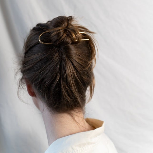 Minimalist Scandinavian hairpin by MeganCollinsJewellery