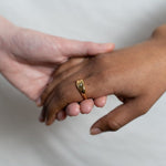 The Violaine by MeganCollinsJewellery that beautifully captures the essence of letting go and trusting the flow of life.