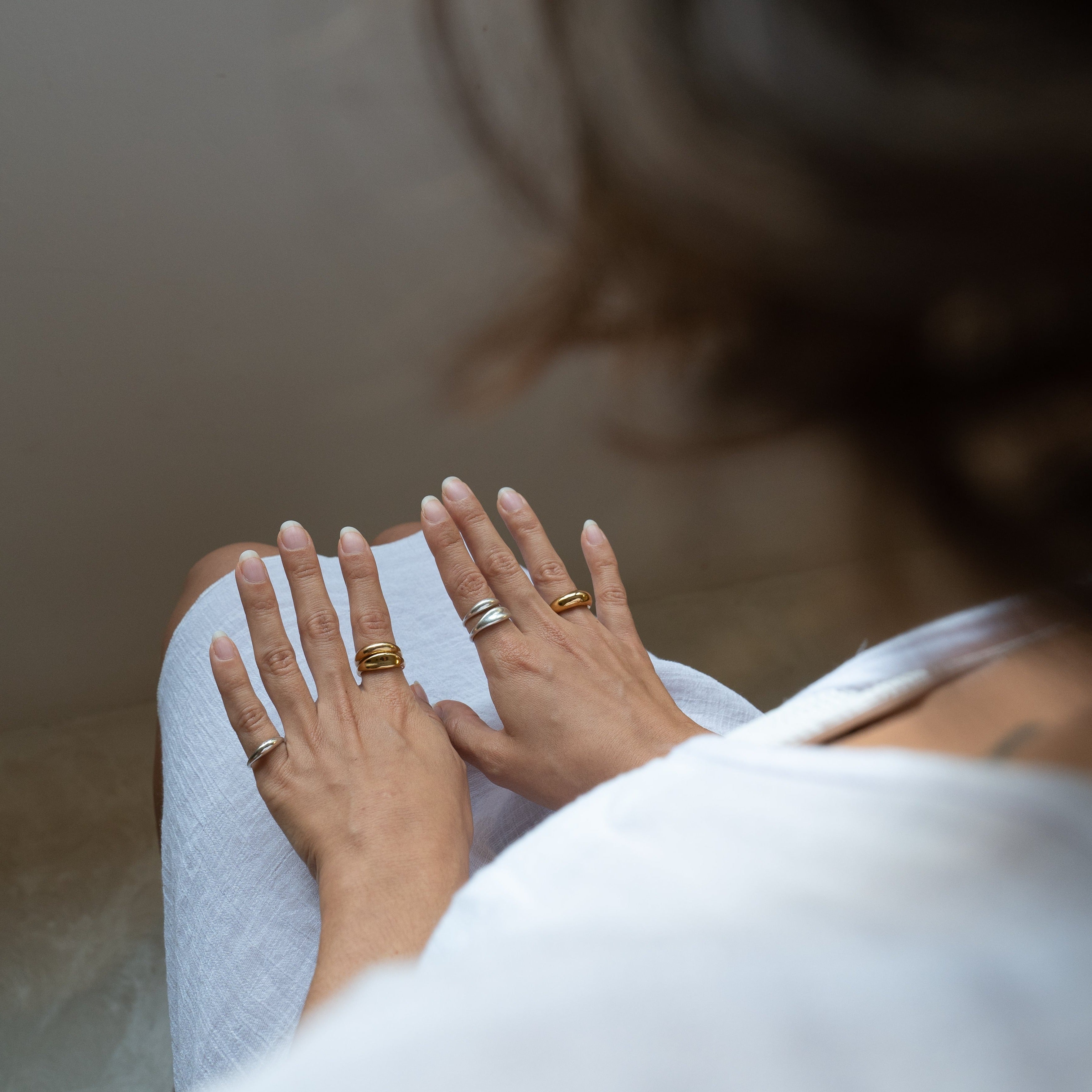 The petite Lea ring designed by MeganCollinsJewellery is an understated ring that embodies the power in every woman's spirit. 